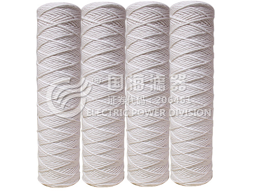 10英寸PP骨架脫脂棉線繞濾芯