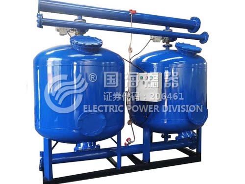 時間控製井水除泥反衝洗砂濾罐