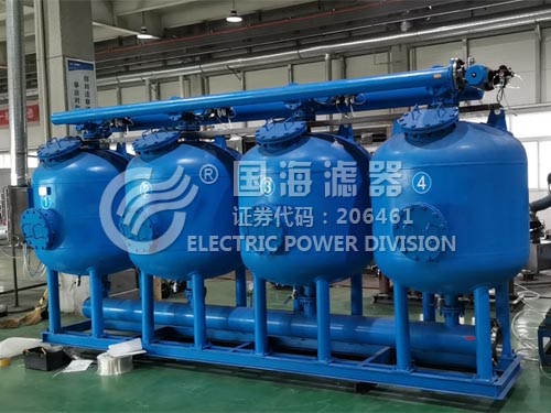 灌溉過濾全自動淺層砂過濾器