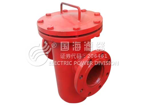 DN100直通籃式毛發過濾器