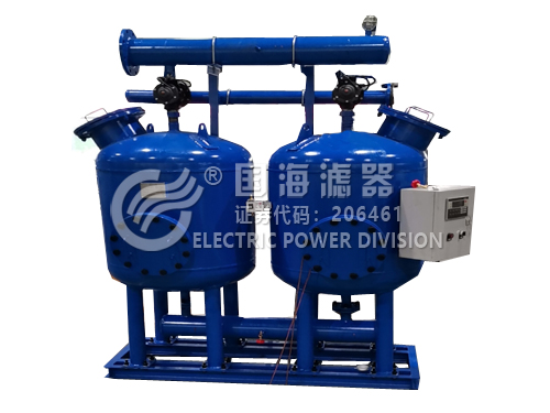 循環水旁濾單罐30立方砂濾罐